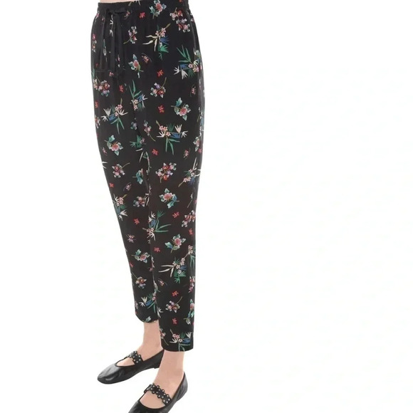 REDValentino NWOT Wallpaper Floral 100% Silk Pants Size Medium - Picture 2 of 10
